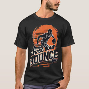 Camiseta Aperte O Seu Jogador De Basquete Jogador De Basque