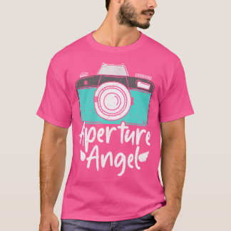 Camiseta Aperture Angel - Photographer Funny Photography