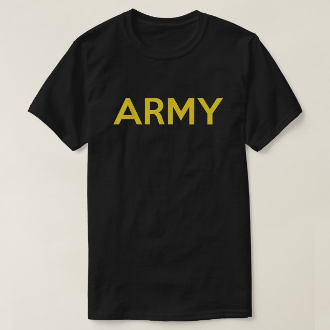 Camiseta APFU - Uniforme de Malhação Física do Exército (Frente do Design)