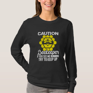 Camiseta Apiarista Engraçado Mel Honeycomb Mel.