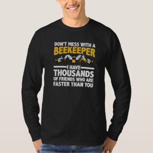 Camiseta Apicultor Homens Mulheres Apicultura Abelha Mel Co