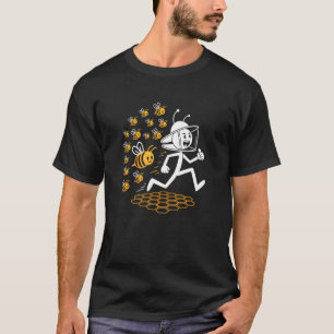 Camiseta Apicultor Perseguido por Abelhas Apicultor Engraça