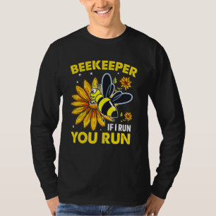 Camiseta Apicultor Se Eu Corro Você Corre