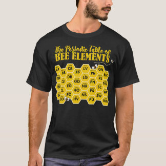Camiseta Apicultores Engraçados Mesa Periódica de Elementos
