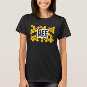 Camiseta Apicultores otimistas, abelhas, vespas de mel