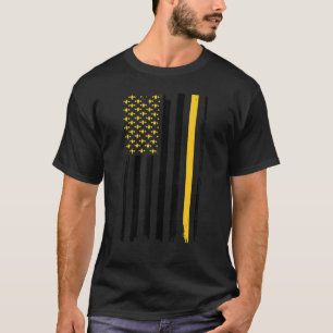 Camiseta Apicultura Apiarista de Sinalizador dos EUA_2