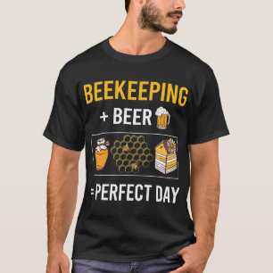 Camiseta Apicultura apícola do dia da cerveja