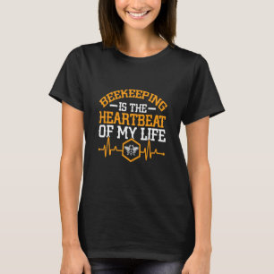 Camiseta Apicultura Coração Apicultor Apicultura Abelha
