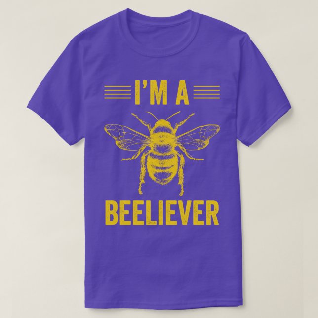 Camiseta Apicultura Engraçada Dizendo Abelhas De Mel Apicul (Frente do Design)