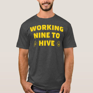 Camiseta Apicultura Engraçada Dizendo Abelhas de Mel Apicul