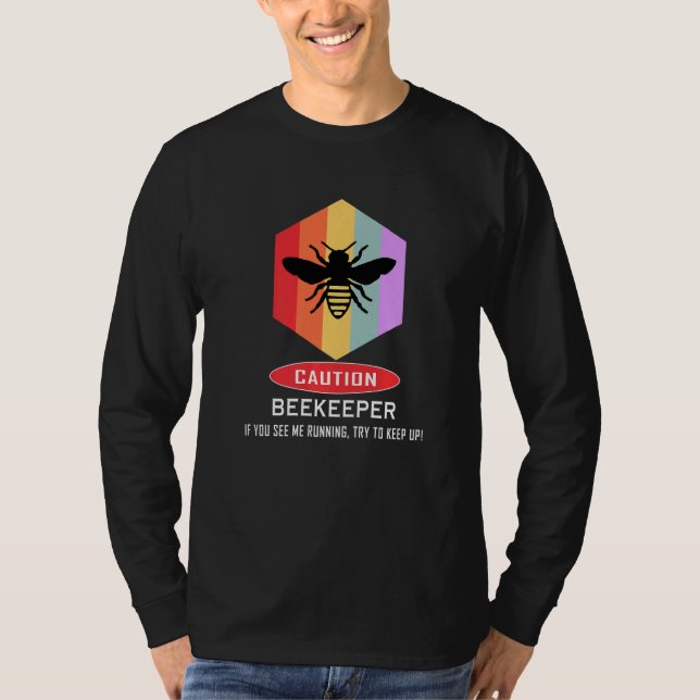 Camiseta Apicultura Engraçada Guardião da Apicultura (Frente)
