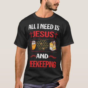 Camiseta Apicultura Engraçada Jesus Apicultura