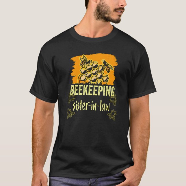 Camiseta Apicultura Irmã Na Lei Abelhas Apicultora Hobby Sa (Frente)