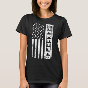 Camiseta Apicultura Para Homens Mulheres USA Abelha America