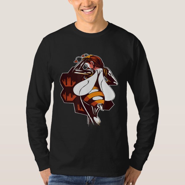 Camiseta Apicultura Para Mulher Beekeper (Frente)