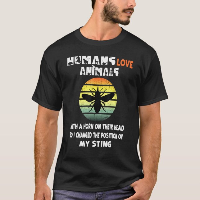 Camiseta Apiólogo Da Abelha De Cerveja Retro Beekeepe (Frente)