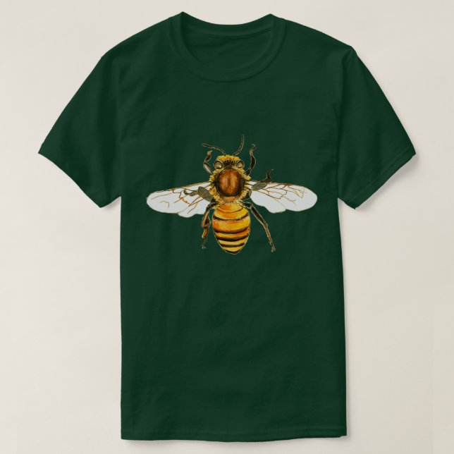 Camiseta Apis Mellifera Honey Bee (Frente do Design)
