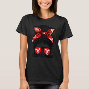 Camiseta Aplaudir Mãe Mamãe Vermelho Megafone Liderança Mãe