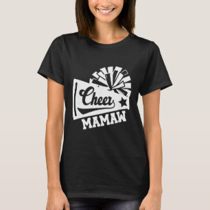 Camiseta Aplaudir Mamãe Vovó Mamãe De Uma Cheerleader Mamãe