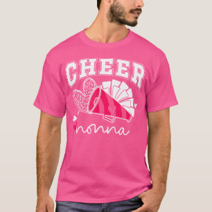 Camiseta Aplaudir Nonna De Uma Cheerleader Nonna Orgulhosa