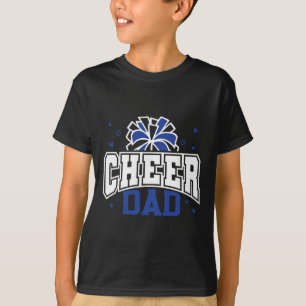 Camiseta Aplaudir Pai Cheerleader Cheerleading Dia de Jogo 