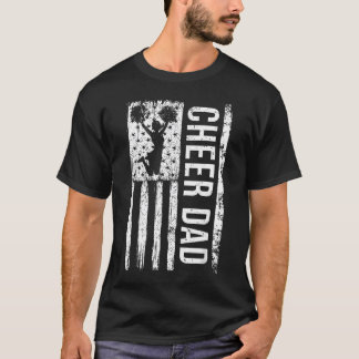 Camiseta Aplaudir Pai Liderança de Torcida Bandeira America