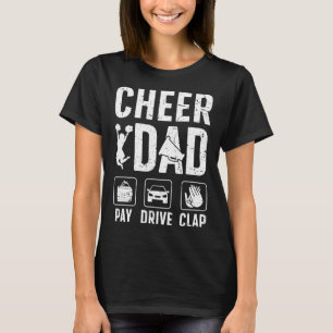 Camiseta Aplaudir Pai Pagar Dirigir Aplaudir Pai De Uma Líd