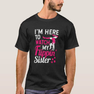 Camiseta Aplausos de ginastas que estou aqui para ver minha