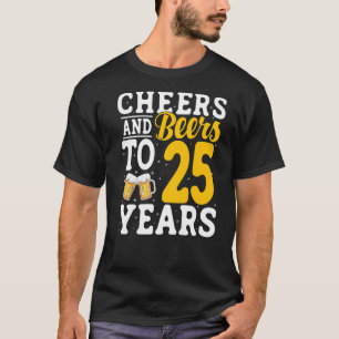 Camiseta Aplausos e cervejas até 25 anos antes do Bebendo 2