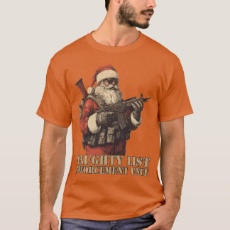 Camiseta Aplicação da Lista de Travessos do Papai Noel Táti