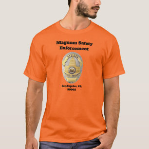 Camiseta Aplicação da Segurança Magnum 