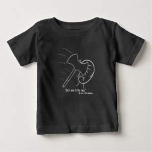 Camiseta "Aplicar Ax ao Rosto" - o jeito do bárbaro.