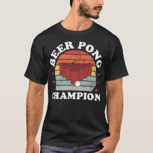 Camiseta aplicativo Beer Pong Champion Funny Beer Pong Game
