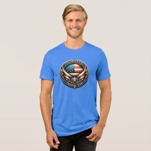 Camiseta Aplicativo de Agradecimento aos Veteranos dos EUA