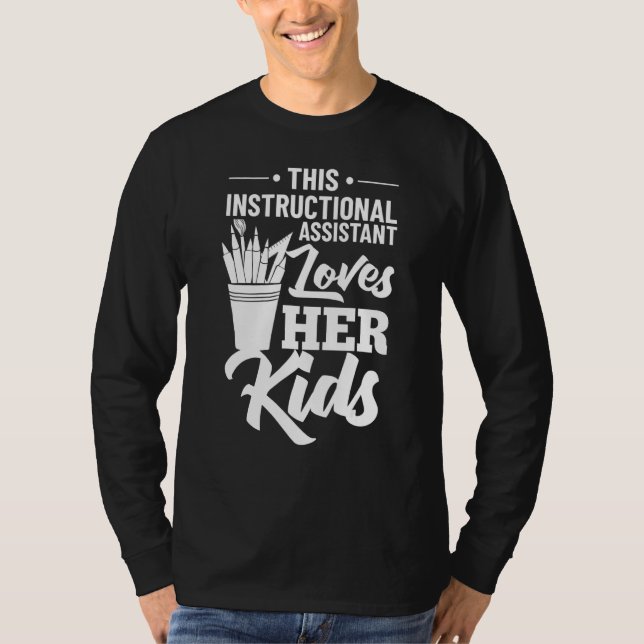 Camiseta Aplicativo de Apreciação de Assistente Instruciona (Frente)