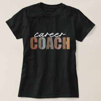 Camiseta Aplicativo de Apreciação de Leopardo de Orientador
