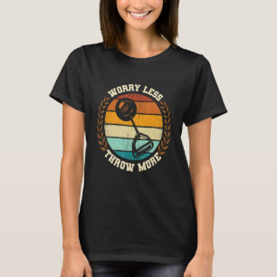 Camiseta Aplicativo de Campo de Atletismo de Lançamento de 