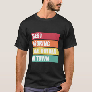 Camiseta Aplicativo de Trabalho de Motorista de Táxi Melhor
