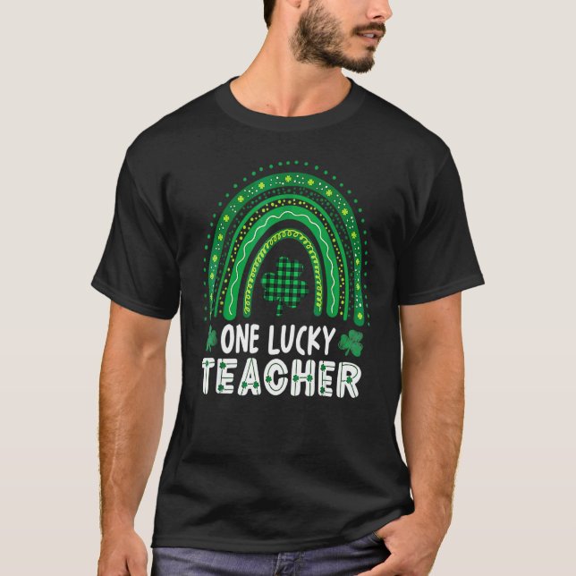 Camiseta Aplicativo do Dia de Um Professor Sortudo, Rua Arc (Frente)