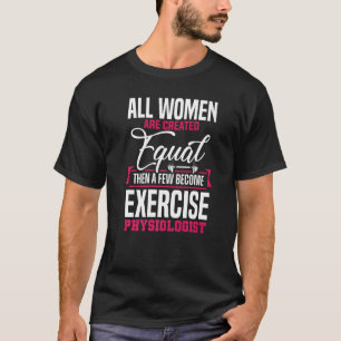 Camiseta Aplicativo Médico de Fisiologia de Mulheres Fisiol