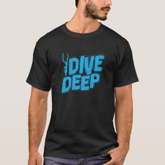 Camiseta Apneia Diver Dive Profundamente