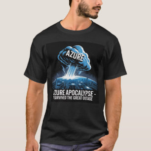 Camiseta Apocalipse do Azure – Sobrevivi à Grande Queda