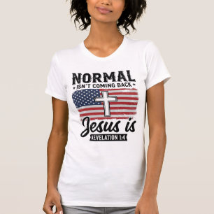 Camiseta Apocalipse Jesus Normal Não Está Voltando
