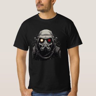 Camiseta Apocalipta Cyborg Postada-Apocalyptic Fighter