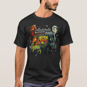 Camiseta Apocalypse de Quatro Cavalheiros Inspirou o Unicór