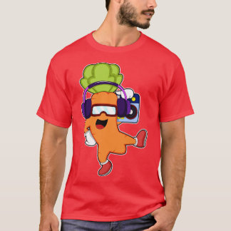 Camiseta apodrecimento em Música com Fone de Ouvido