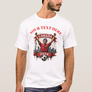 Camiseta Apoiador personalizável da seleção de futebol do C