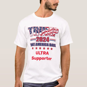 Camiseta Apoiador Ultra Trump 2024