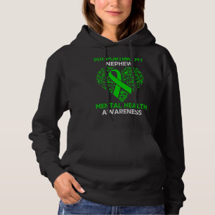 Camiseta Apoiando a Consciência Mental do Meu Sobrinho