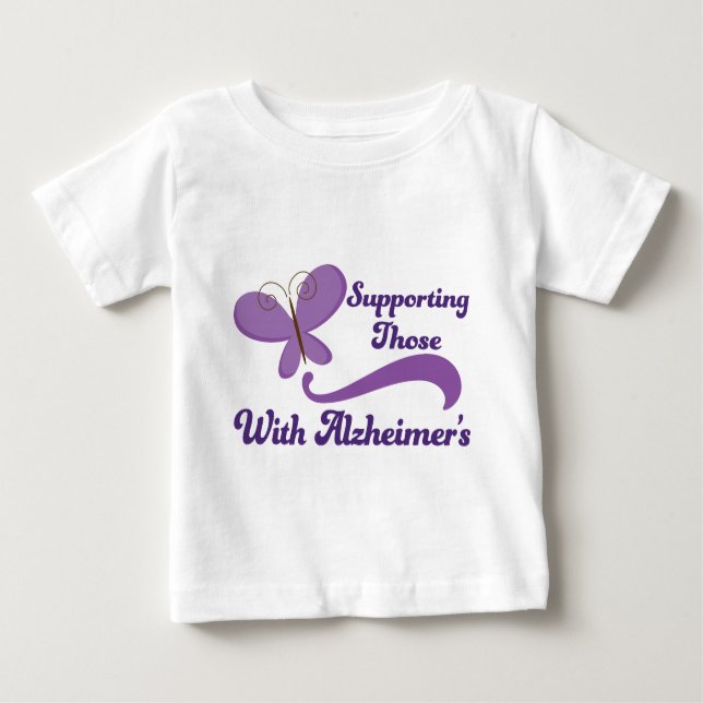 Camiseta Apoiando aqueles com Alzheimers (Frente)